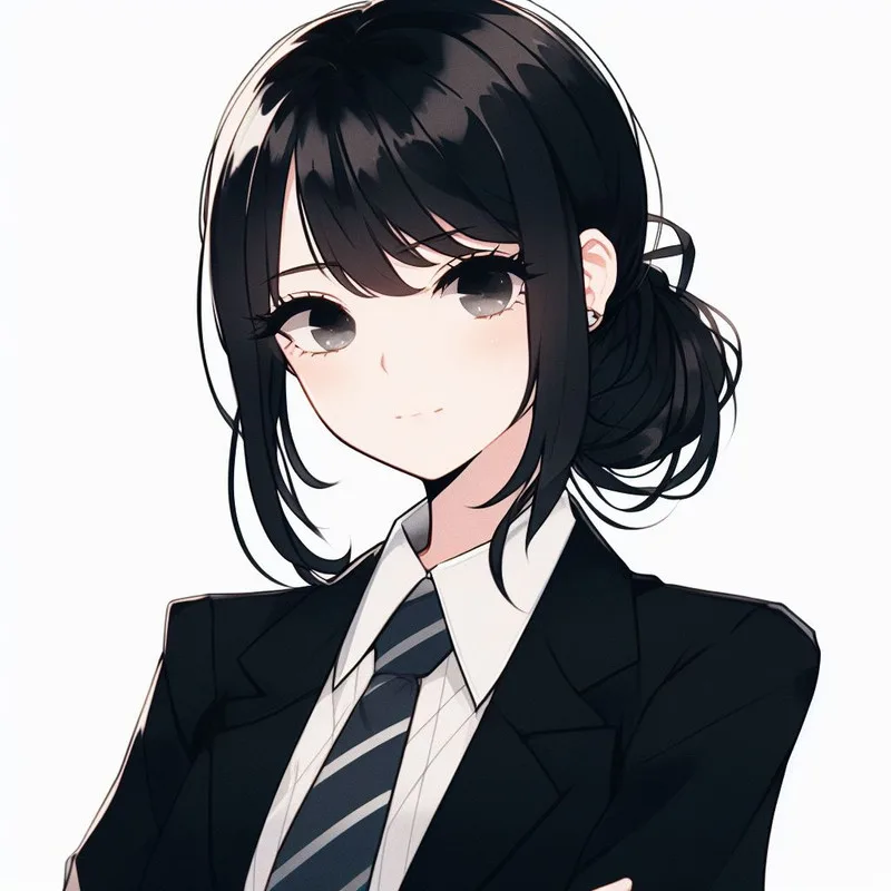 This is the picture of Fujinaka Miyuki that I have created via AI.